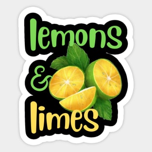 Lemons & Limes Sticker